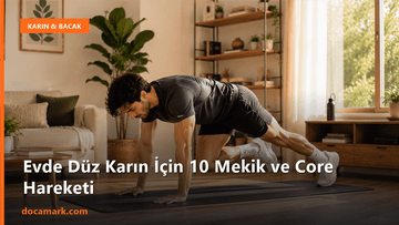 Evde Düz Karın İçin 10 Mekik ve Core Hareketi - DOCAMARK