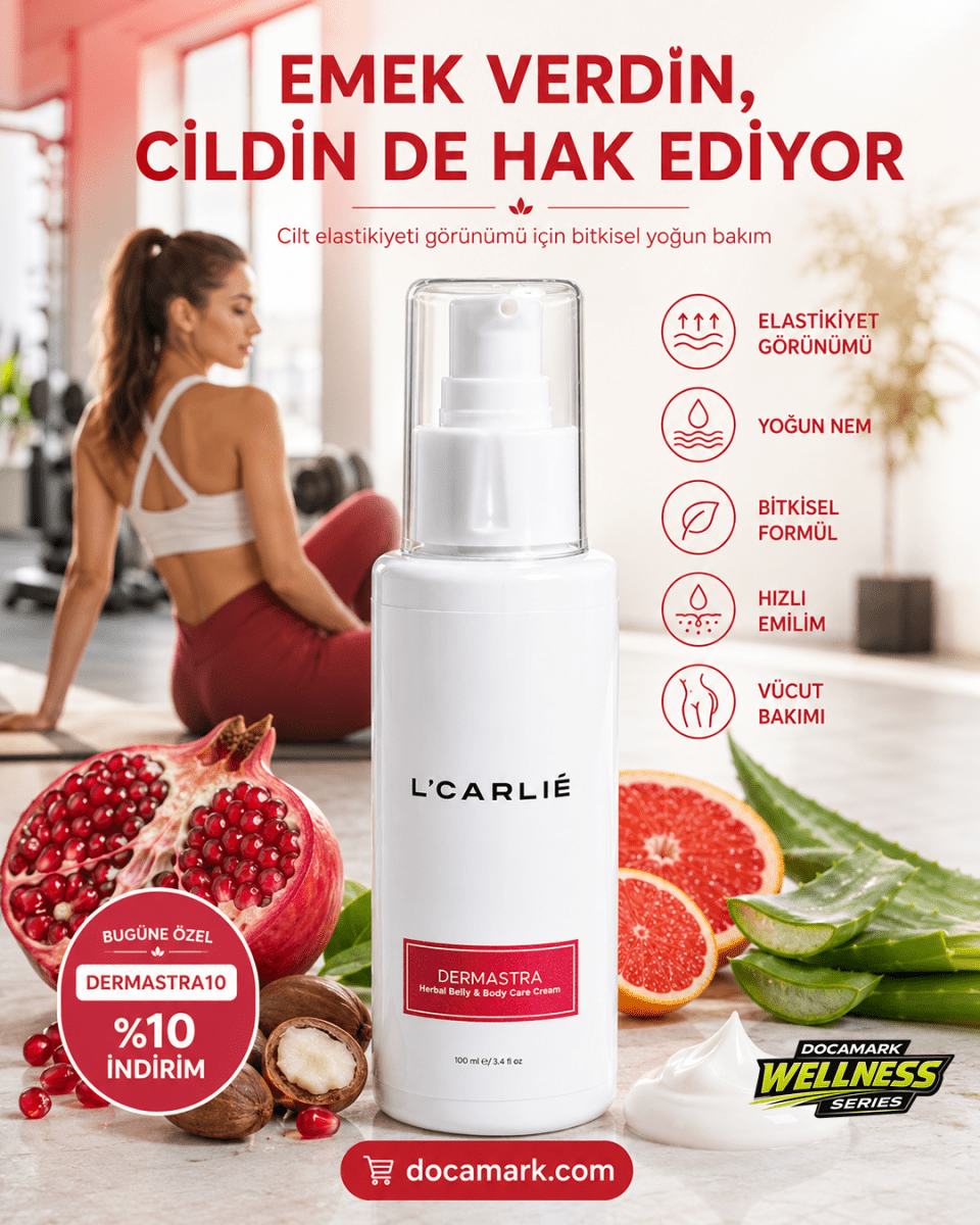 Cilt Elastikiyeti Vücut Bakım Kremi – DERMASTRA 100 ml - DOCAMARK