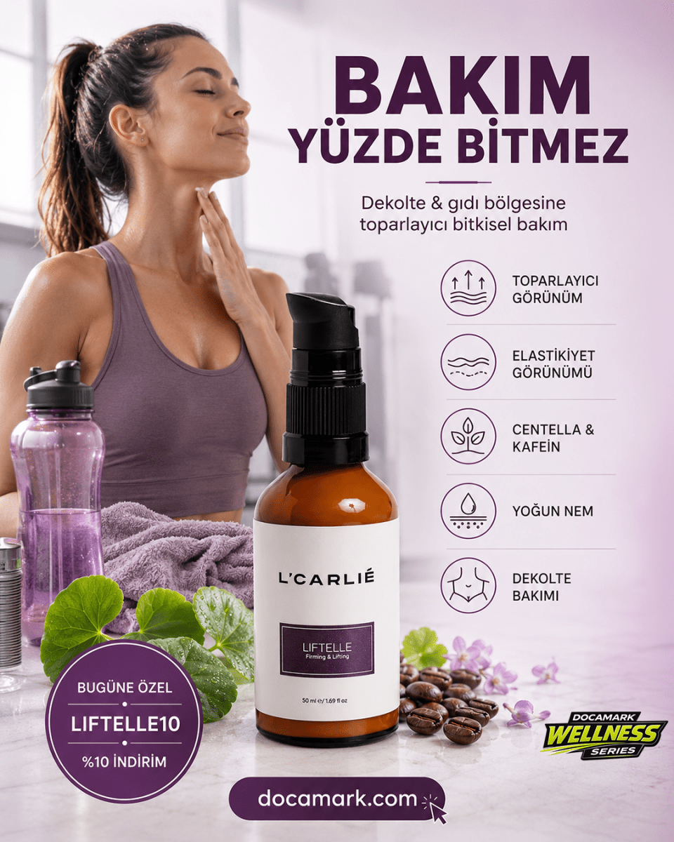 Dekolte & Boyun Toparlayıcı Bakım Kremi – LIFTELLE 50 ml - DOCAMARK