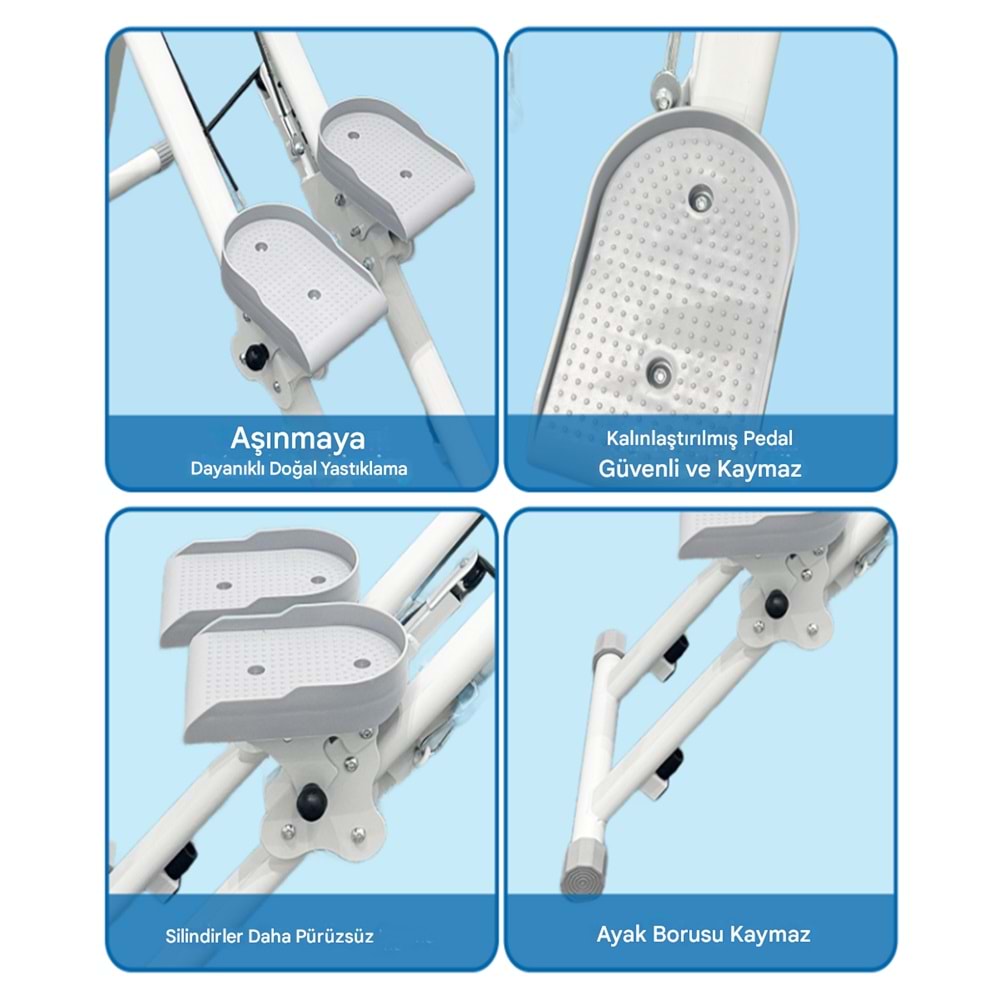 Docamark™ ClimbFit Pro – Yenilenmiş Katlanabilir Dikey Tırmanma Egzersiz Aleti - DOCAMARK