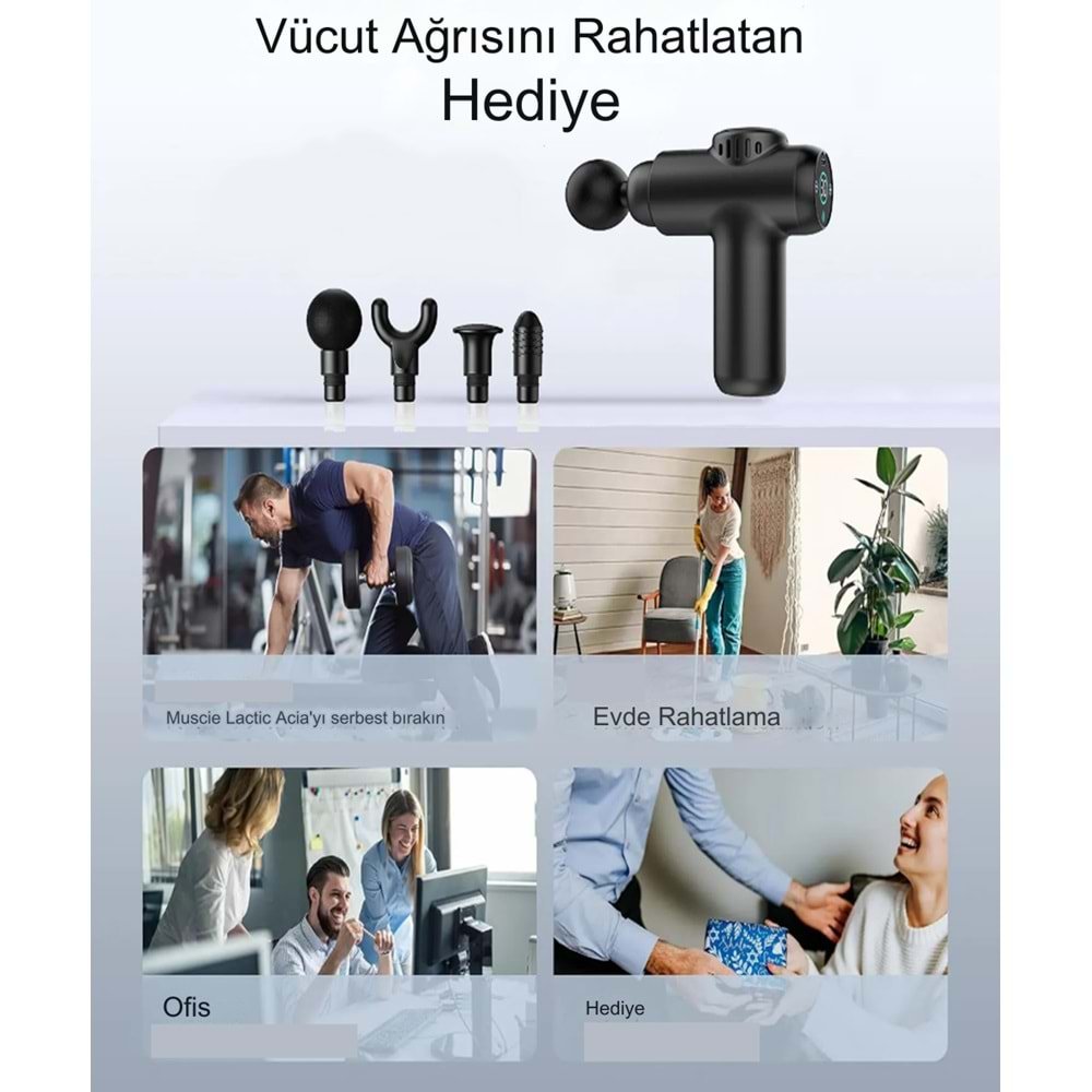 Docamark™ Masaj Tabancası (Spor Sonrası) - DOCAMARK