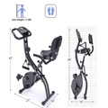 Docamark™ X 4’ü 1 Arada Sessiz Spin Bike - DOCAMARK