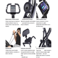 Docamark™ X 4’ü 1 Arada Sessiz Spin Bike - DOCAMARK