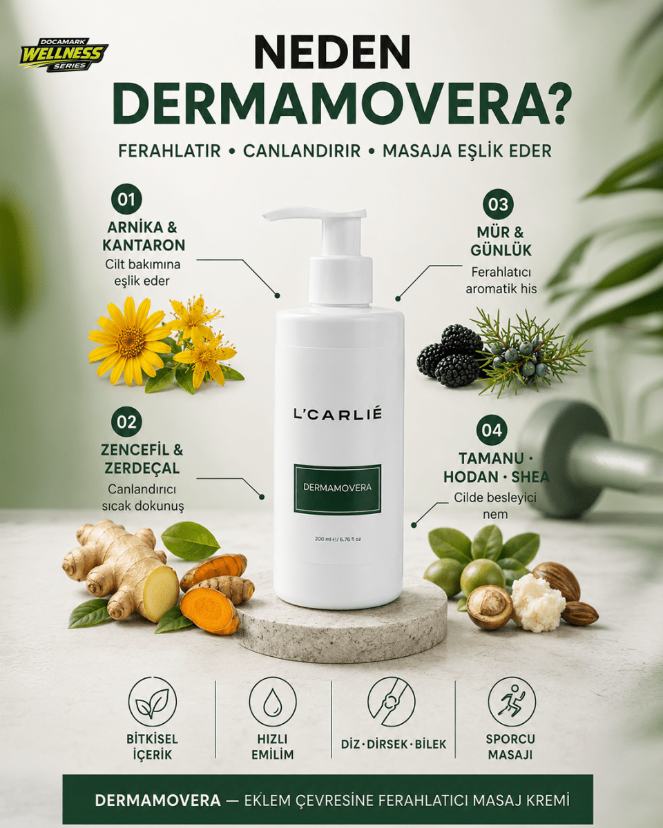 Eklem Bölgesi Ferahlatıcı Masaj Kremi – DERMAMOVERA 200 ml - DOCAMARK