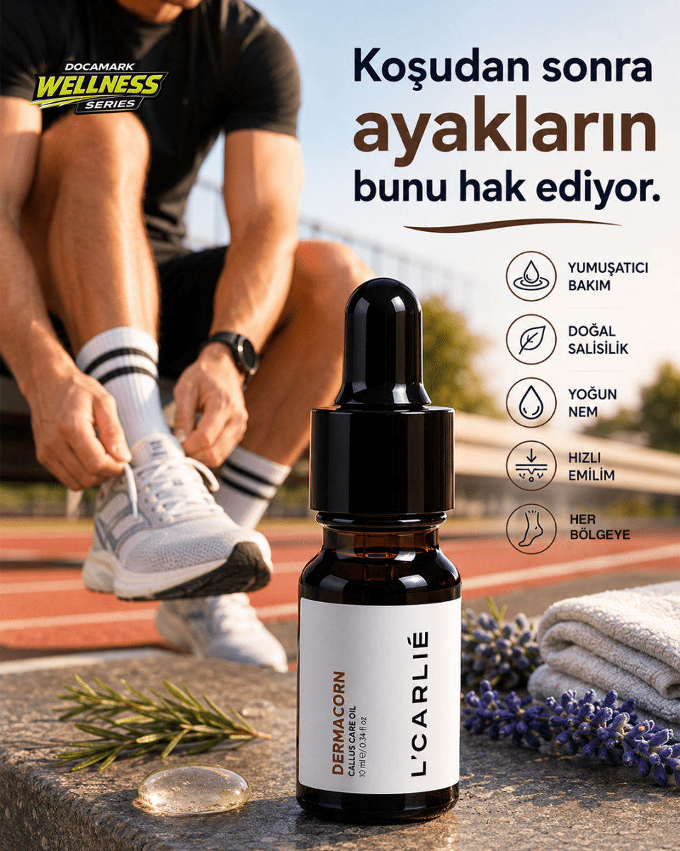 Topuk & Ayak Bakım Serumu – DERMACORN Yumuşatıcı 10 ml - DOCAMARK